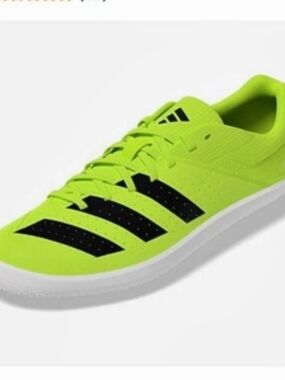 adidas Throwstar Track and Field Shoes Green & Black US 10